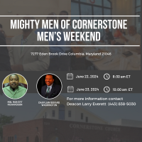 Mighty Men of Cornerstone - Men's Weekend